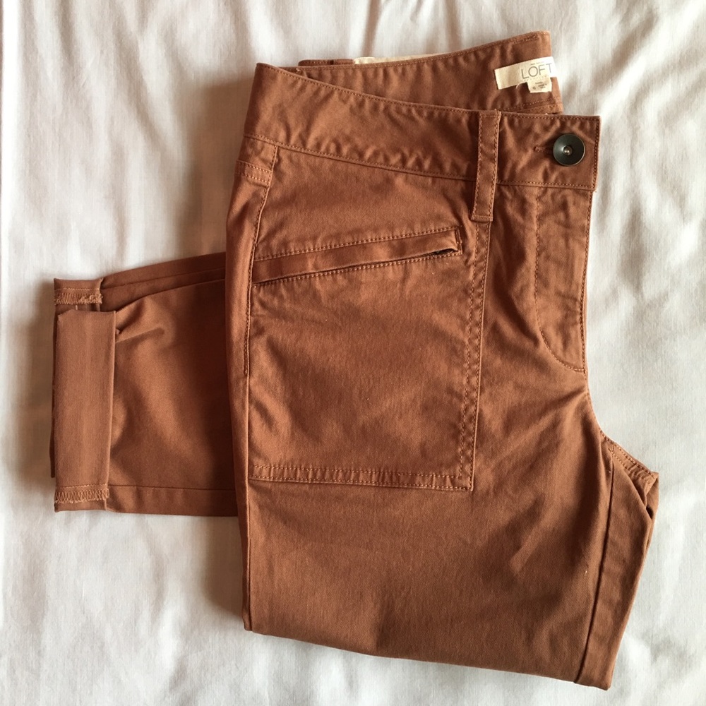 LOFT Marisa Skinny Ankle Jeans